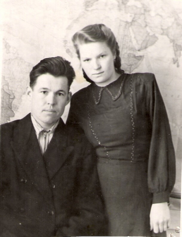 Виталий Николаевич Ефиркин. 1953 год Начало семьи.