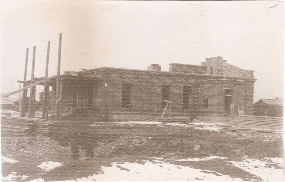 Строительство здания архива (1900 год)