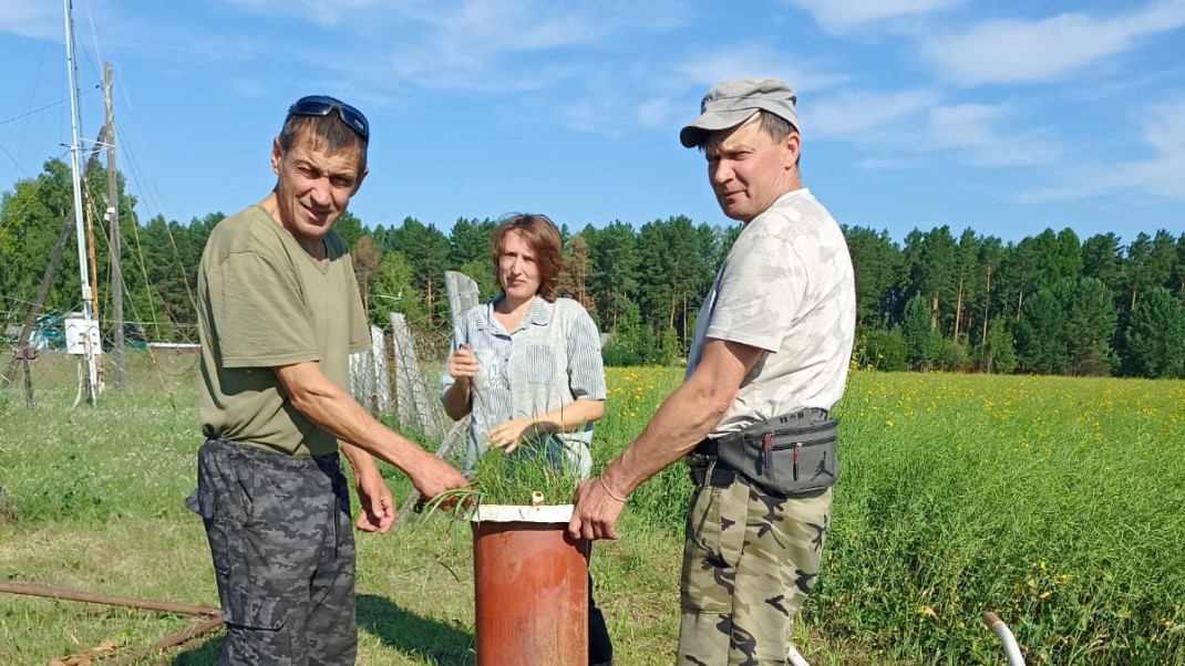 Производство наблюдений за испарением | Агрометеорологическая станция Тулун